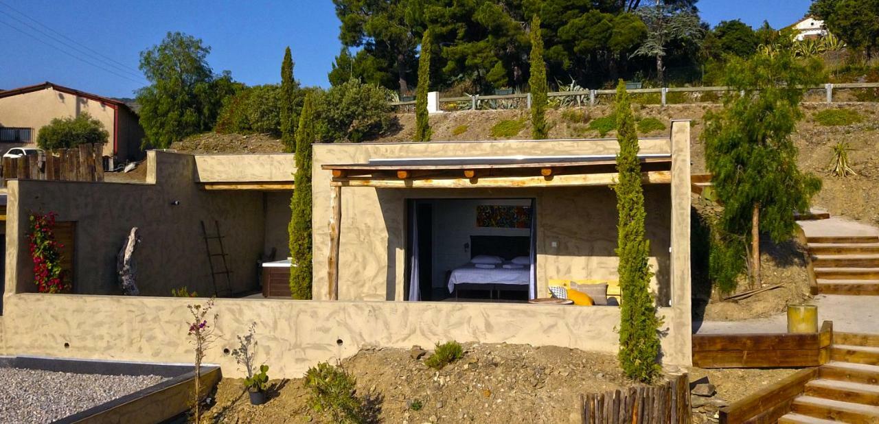 Bed and Breakfast Les cabanons de Mémé Jeannette Port Vendres Exterior foto